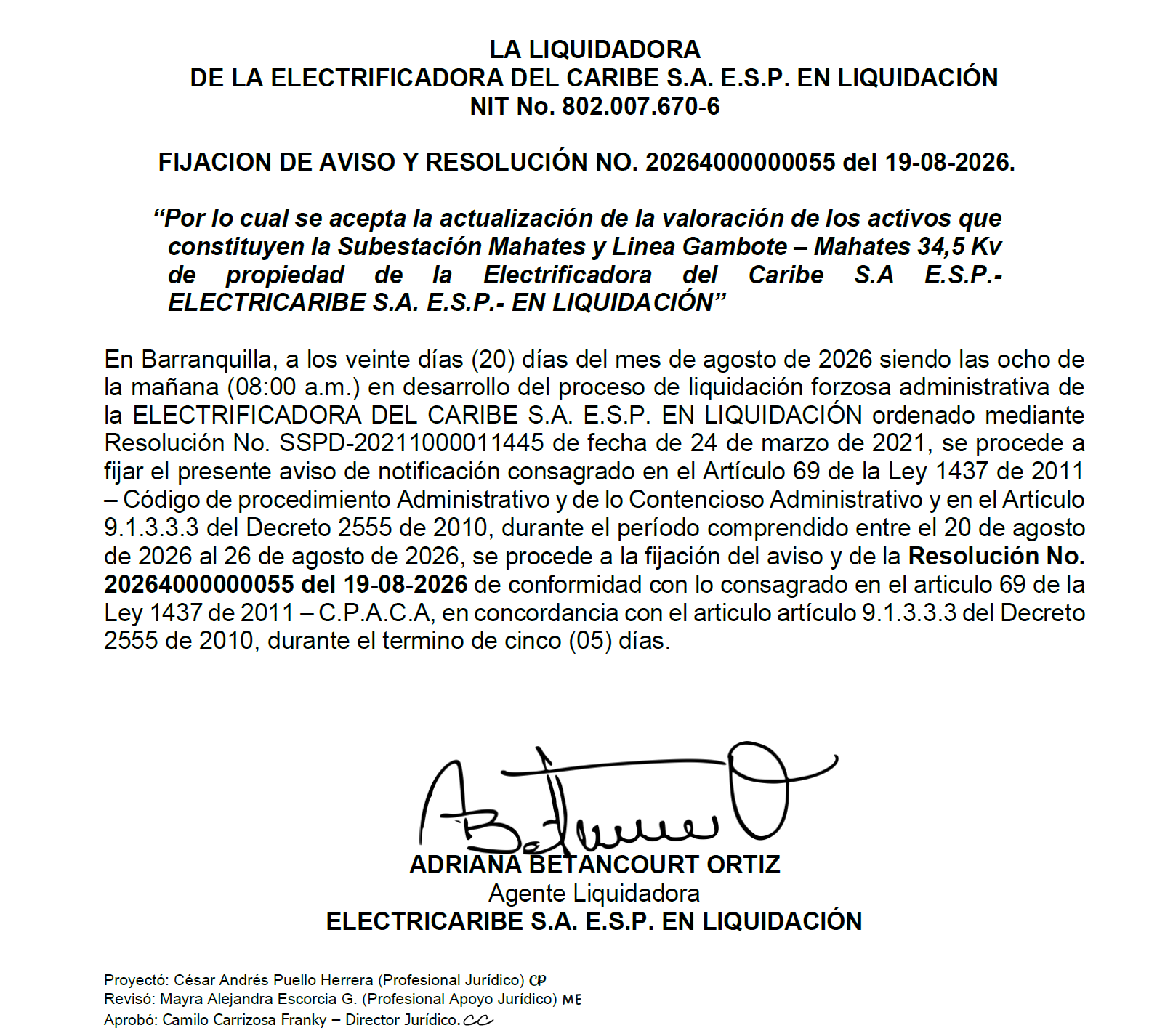 FIJACION